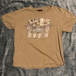 Chicagoland Harley-Davidson Vintage Green Short Sleeve Tee.